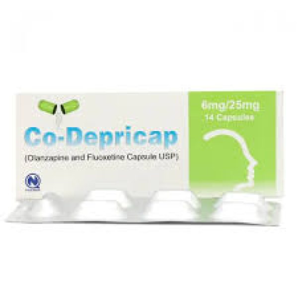 CO-DEPRICAP 6-25MG CAP 14s