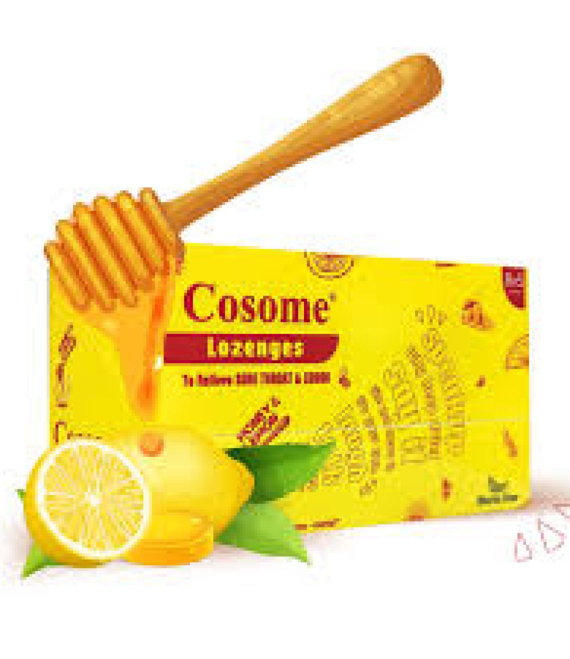 COSOME LOZENGES HONEY N LEMON 40S