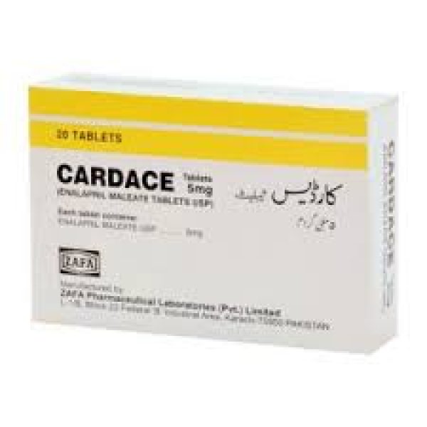 Cardace Tab 5 Mg 2x10s