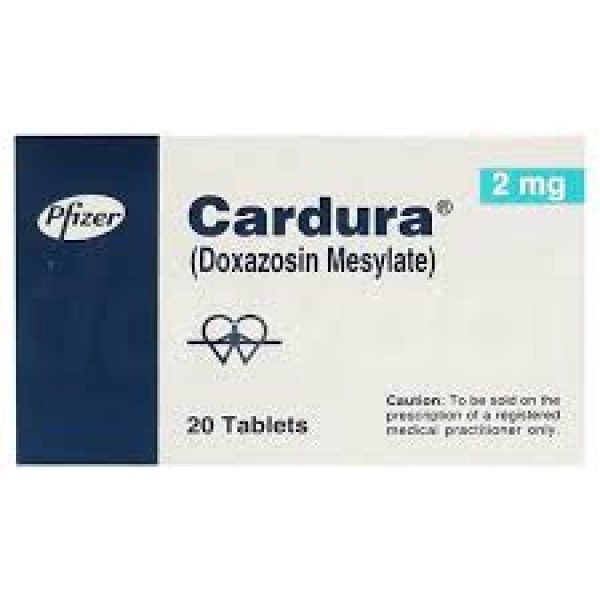Cardura Tab 2 Mg 2x10s
