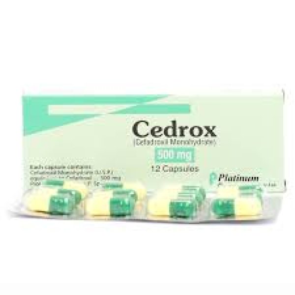 Cedrox Cap 500 Mg 2x6's