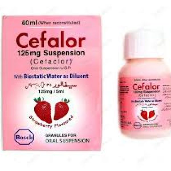 Cefalor Susp 125mg 60ml 1s