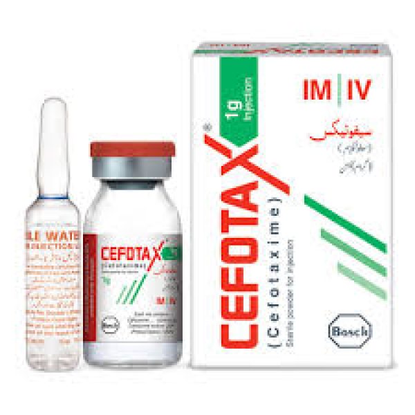 Cefotax Inj 1 Gm 1 Vial