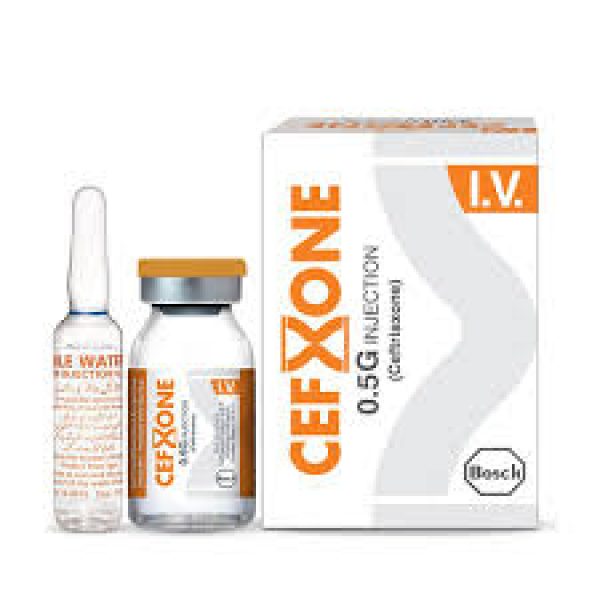Cefxone 0.5Gm IV Inj 1s