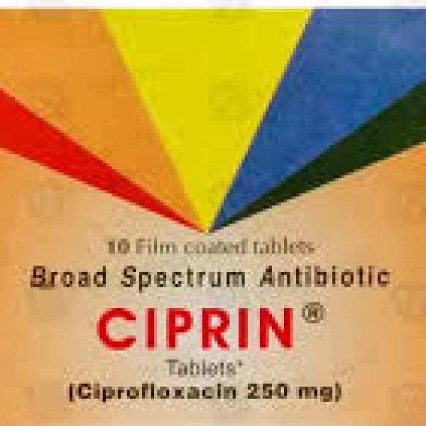 Ciprin Cap 250 Mg 10's