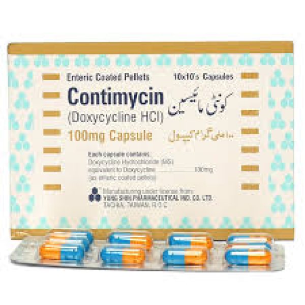 Contimycin 100mg Cap 100 S