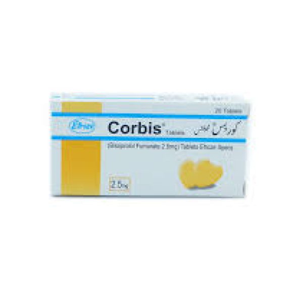 Corbis 2.5mg Tab 20 S