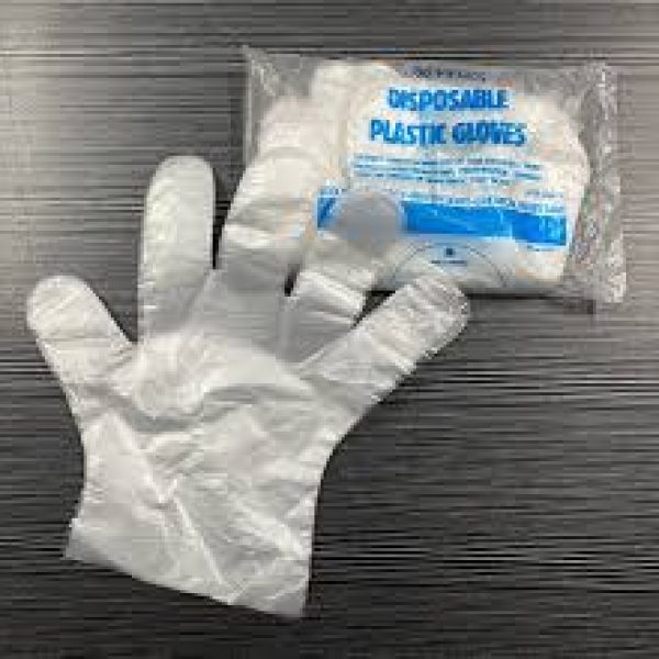DISPOSABLE GLOVES PLASTIC