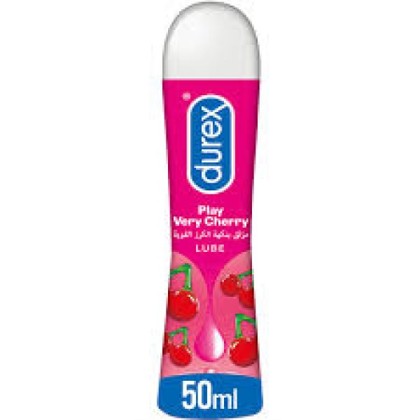 DUREX PLAY VERY CHERRY 50ML RED