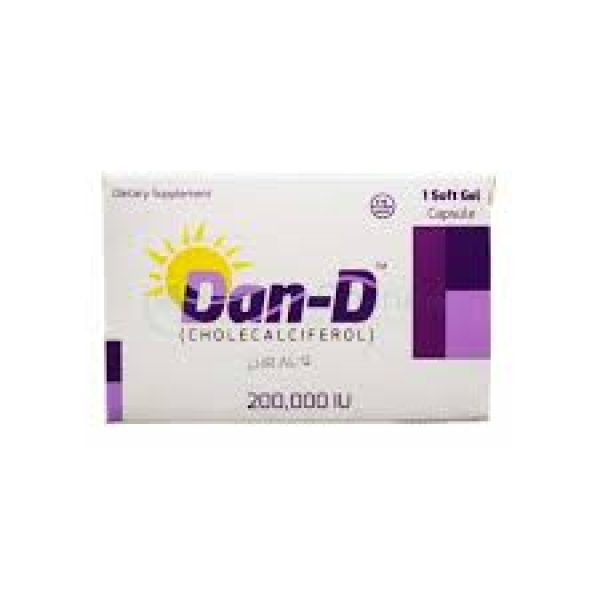 Dan- D Soft Gel Cap 200000IU 1S