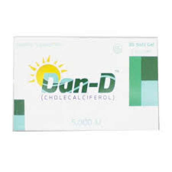 Dan-D Soft Gel cap 5000iu 30s