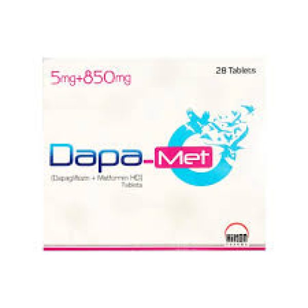 Dapa-Met 5mg+850mg Tab 28s
