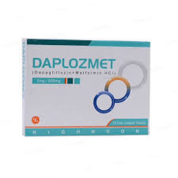 Daplozmet 5mg-850mg Tab 14s