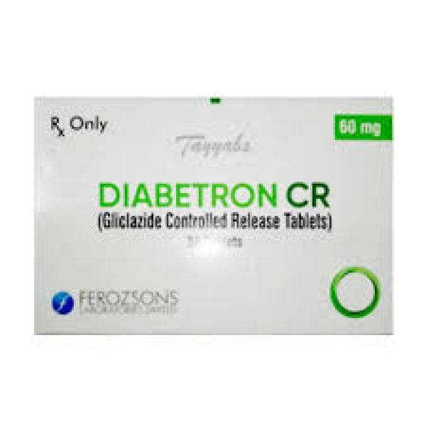 Diabetron CR 60mg tab 30s