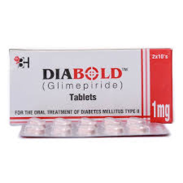 Diabold Tab 1 Mg 2x10's