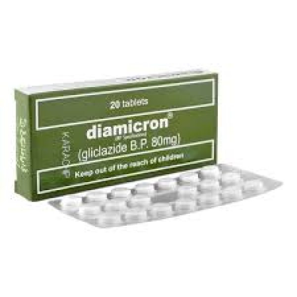 Diamicron 80Mg Tab 20 s