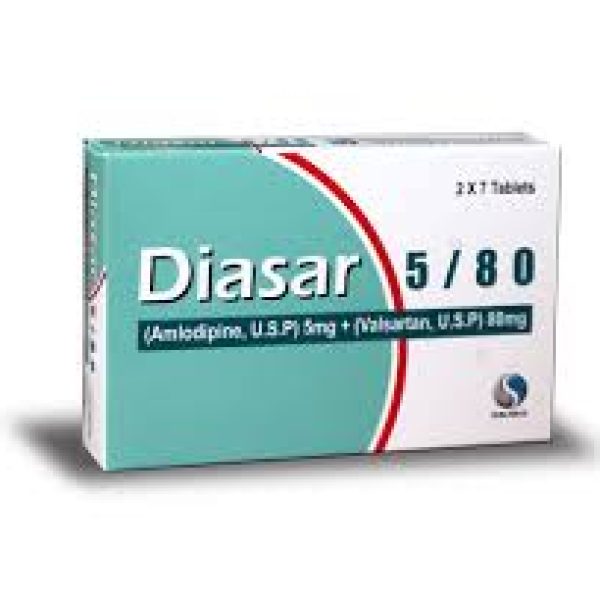 Diasar 5-80 mg Tab 14s
