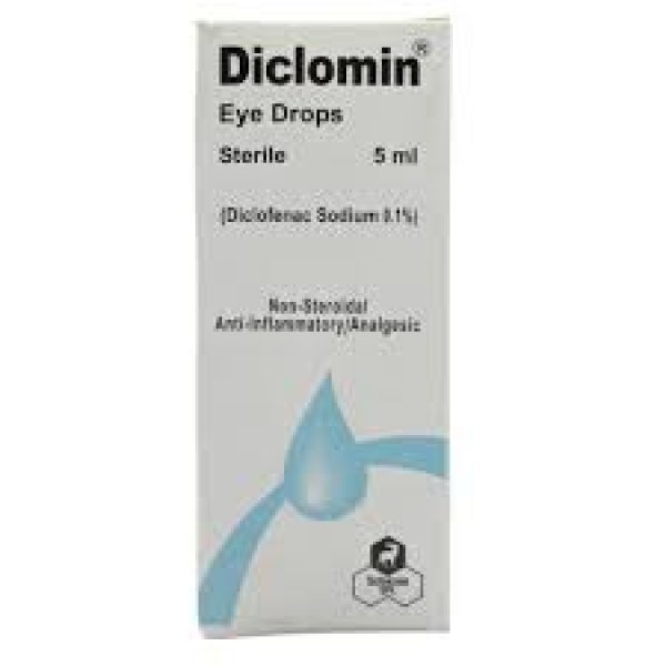 Diclomin Eye Drop 5 Ml