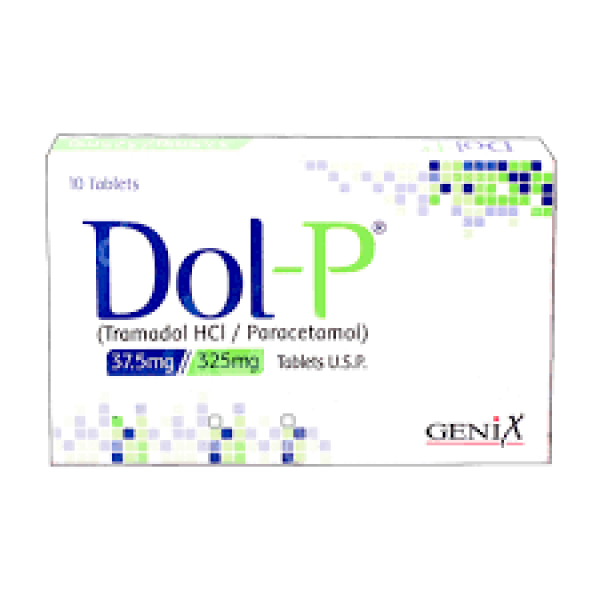 Dol-P 37.5-325mg Tab 10s