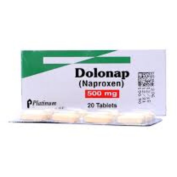 Dolonap Ec Tab 500 Mg 2x10's
