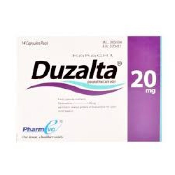 Duzalta 20mg Cap 14s