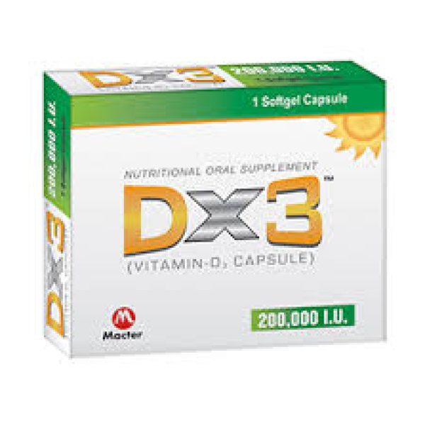 Dx3 200,000 I.U. Cap 1s
