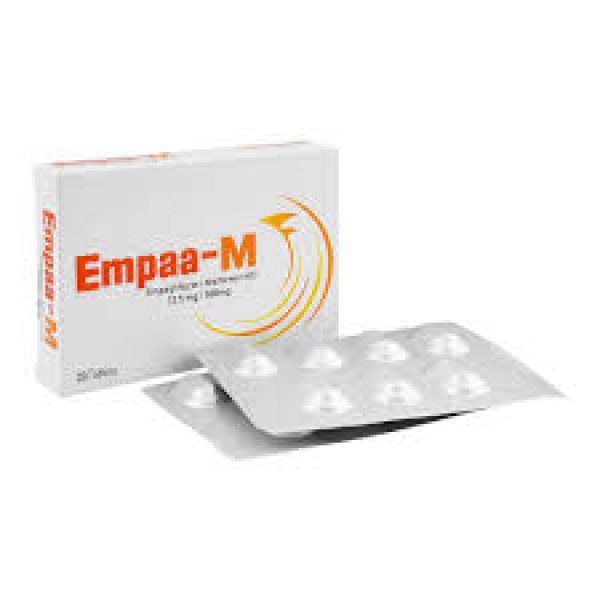 EMPAA-M 12.5-500MG TAB 28s