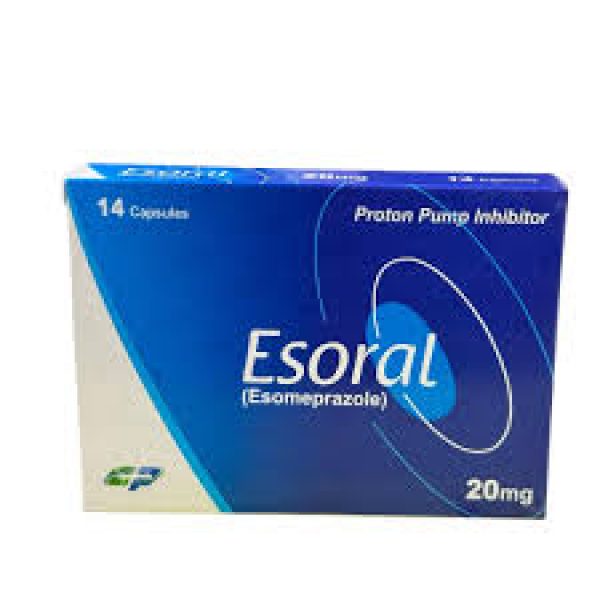 ESORAL 20MG CAP 14s