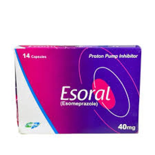 ESORAL 40MG CAP 14s