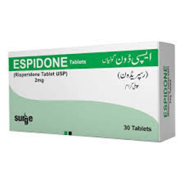 ESPIDONE 2MG TAB 30 S