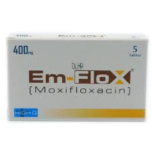 Em-Flox 400mg Tab 5 s