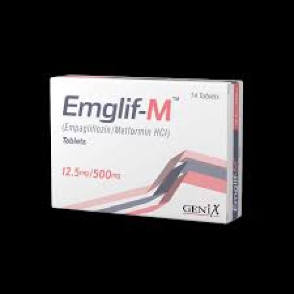 Emglif-M 12.5mg-500mg Tab