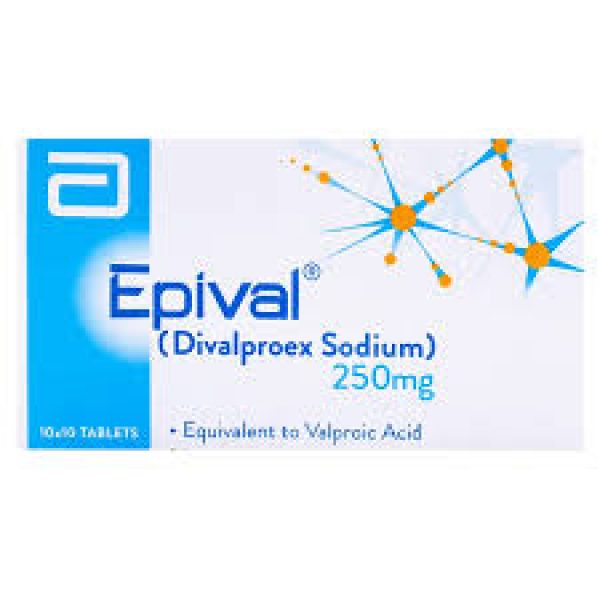 Epival 250Mg Tab 100 s