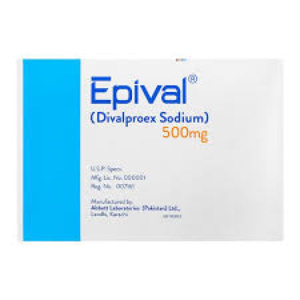 Epival 500Mg Tab 100 s