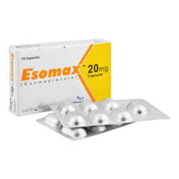 Esomax Cap 20 Mg 14's