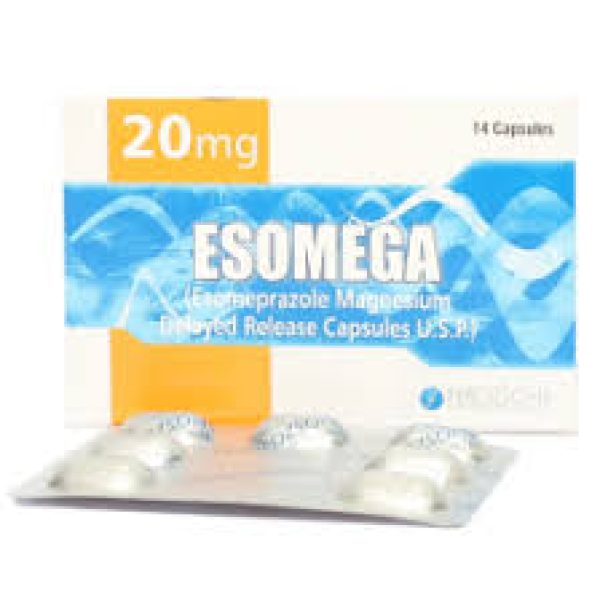 Esomega Cap 20mg 14s