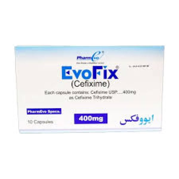 Evofix Cap 400 Mg 10's
