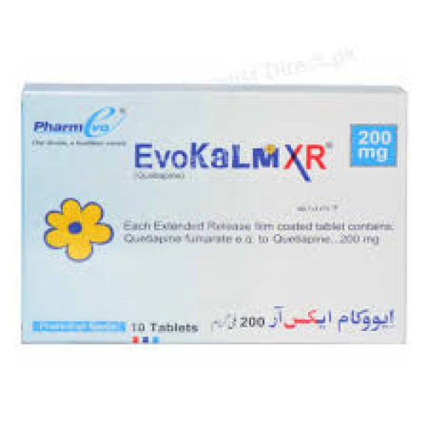 Evokalm Xr Tab 200 Mg 10's