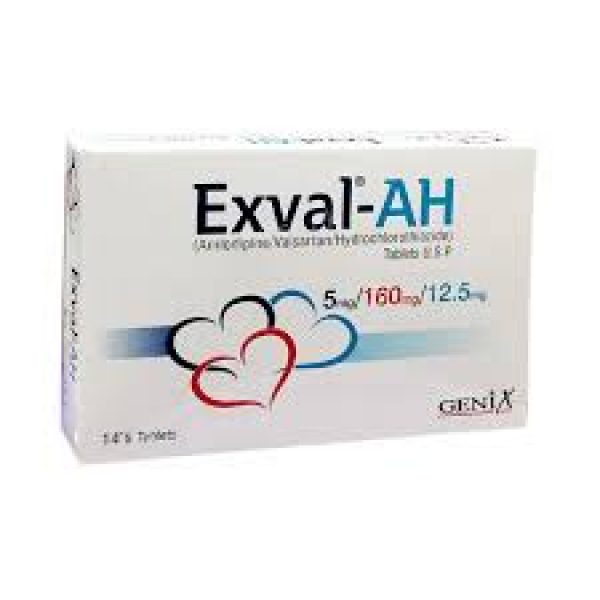 Exval-AH 5mg-160mg-12.5mg