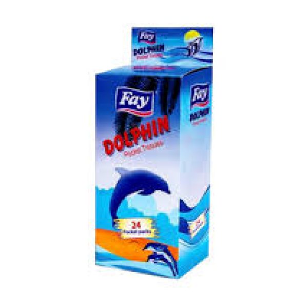 FAY DOLPHIN POCKET TISSUE