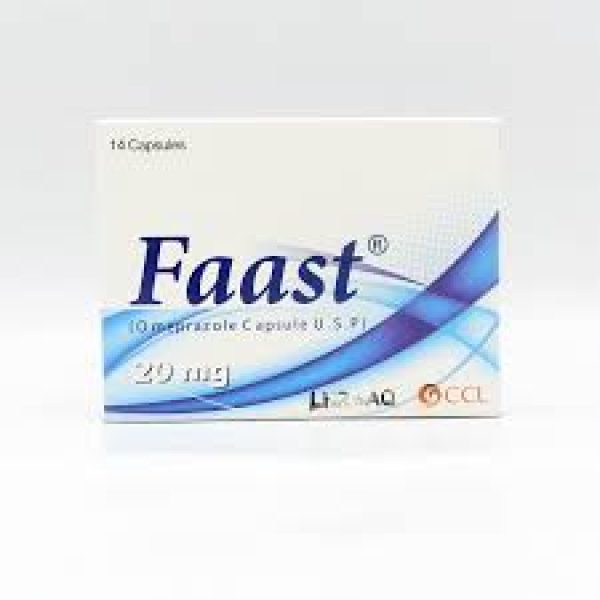 Faast 20mg cap 14s