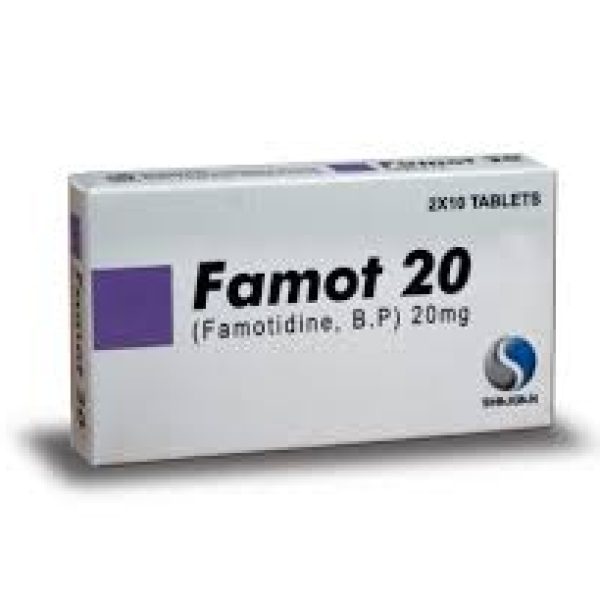 Famot Tab 20 Mg 20s