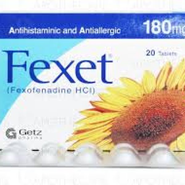 Fexet Tab 180 Mg 20's