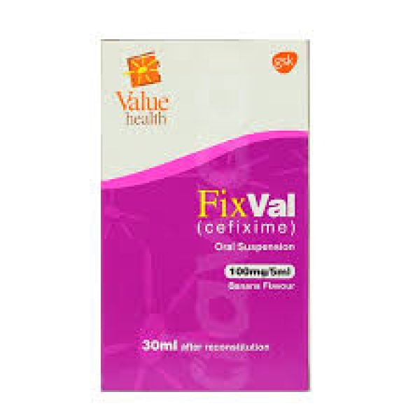 Fixval Susp 100 Mg 30 Ml