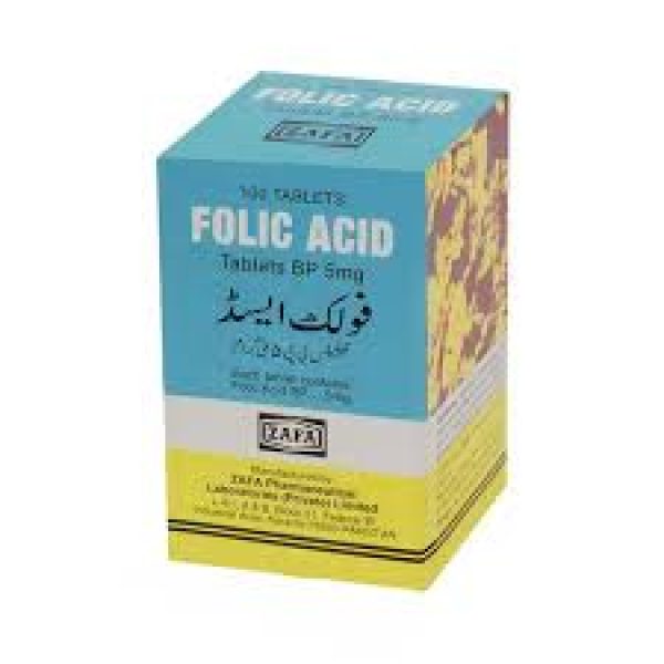 Folic Acid 5Mg (Zafa) Tab 100 s