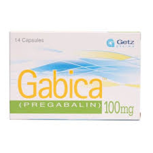 GABICA 100MG CAP 14s