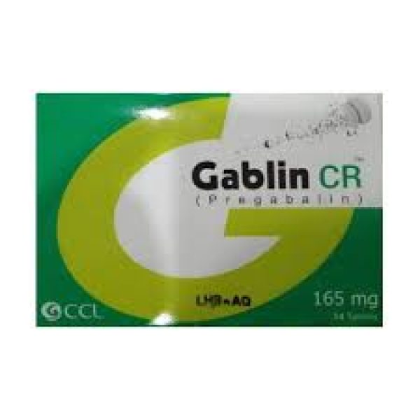 GABLIN CR 165MG TAB 14S
