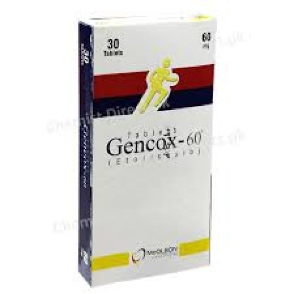 GENCOX 60MG TAB 30S