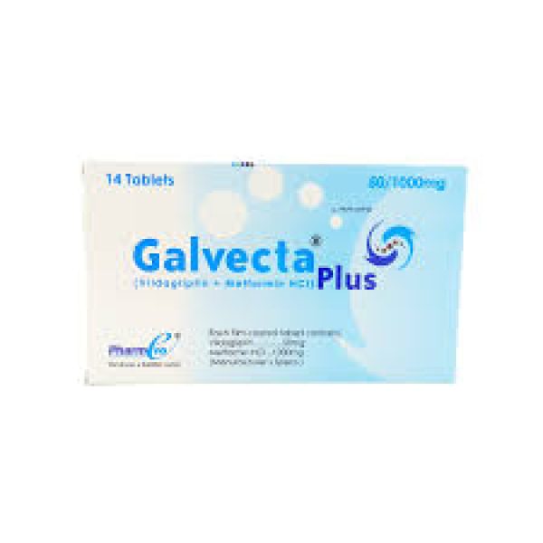Galvecta plus 50-1000mg Tab 14s