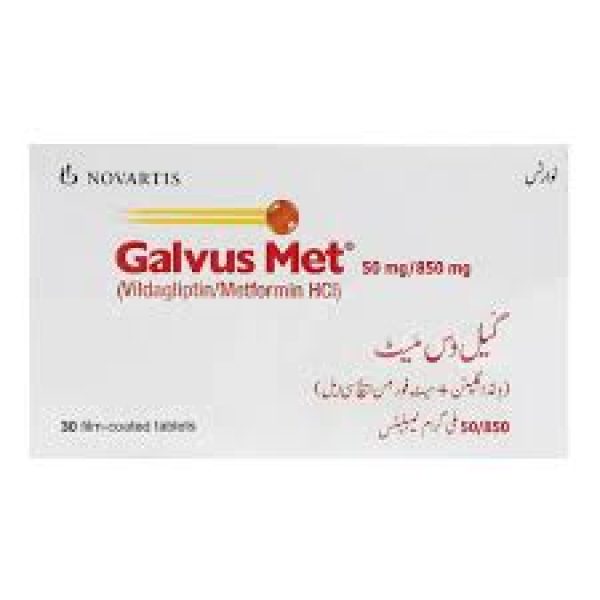 Galvusmet Fct 50-850mg Tab 30 S